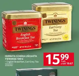 Selgros Herbata czarna liściasta twinings oferta