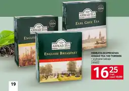 Selgros Herbata ekspresowa ahmad tea oferta