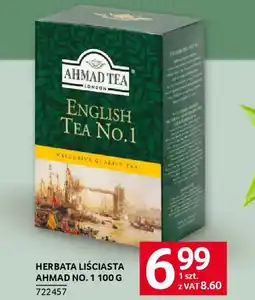 Selgros Herbata liściasta ahmad no.1 oferta