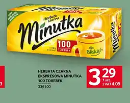 Selgros Herbata czarna ekspresowa minutka oferta