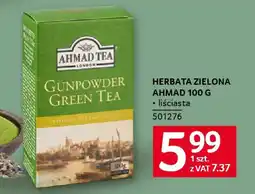Selgros Herbata zielona ahmad oferta