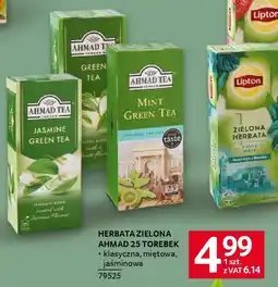 Selgros Herbata zielona ahmad oferta