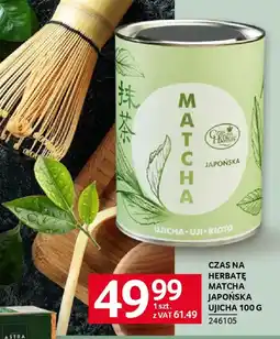 Selgros Czas na herbatę matcha japońska ujicha oferta