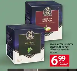Selgros Admiral tea herbata zielona oferta
