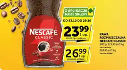 Groszek Kawa rozpuszczalna Nescafe Classic oferta