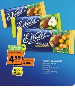 Groszek Czekolada Wedel mleczna mirabelkowa E.Wedel oferta