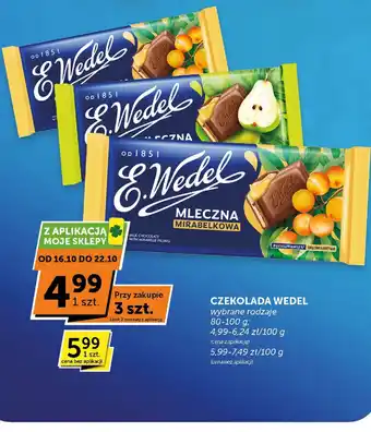 Euro Sklep Czekolada Wedel mleczna mirabelkowa E.Wedel oferta