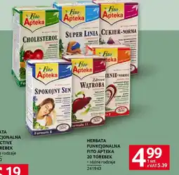 Selgros Herbata funkcjonalna fito apteka oferta