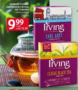 Selgros Herbata czarna ekspresowa irving oferta