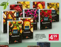 Selgros Herbata czarna aromatyzowana dilmah oferta