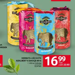 Selgros Herbata liściasta adalbert's emocje oferta