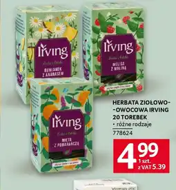 Selgros Herbata ziołowo-owocowa irving oferta