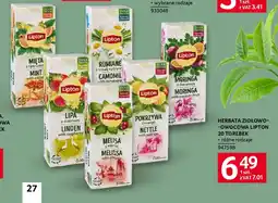 Selgros Herbata ziołowo-owocowa lipton oferta