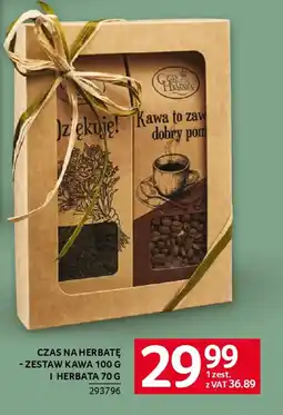 Selgros Czas na herbatę - zestaw kawa i herbata oferta
