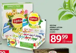 Selgros Zestaw herbat lipton oferta