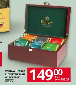 Selgros Zestaw herbat luxury dilmah oferta
