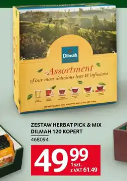 Selgros Zestaw herbat pick & mix dilmah oferta
