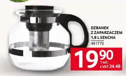 Selgros Dzbanek z zaparzaczem sencha oferta
