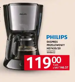 Selgros Ekspres przelewowy hd7435/20 oferta