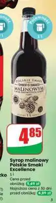 Dino Syrop malinowy Polskie Smaki Excellence oferta
