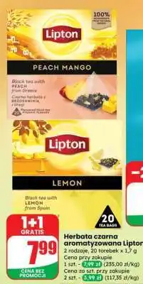 Dino Herbata czarna aromatyzowana Lipton oferta