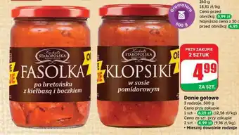 Dino KLOPSIKI w sosie pomidorowym oferta