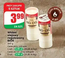 Dino Wkład olejowy regulowany BIO9 oferta