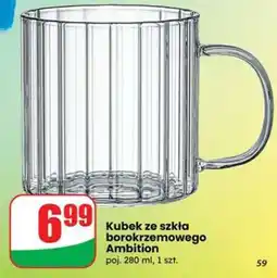 Dino Kubek ze szkła borokrzemowego Ambition oferta