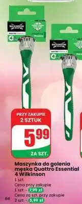 Dino Maszynka do golenia męska Quattro Essential 4 Wilkinson oferta