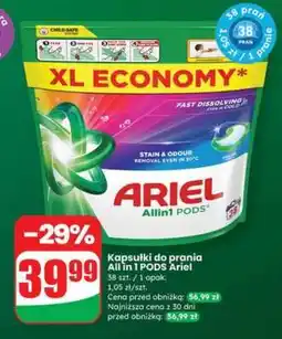 Dino Kapsułki do prania All in 1 PODS Ariel oferta