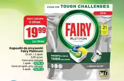 Dino Kapsułki do zmywarki Fairy Platinum oferta