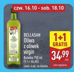 ALDI Oliwa z oliwek virgin 1+1 GRATIS Bellasan oferta