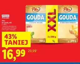 Lidl Ser gouda XXL Pilos oferta