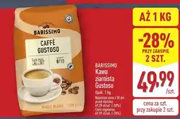 ALDI Kawa ziarnista Barissimo Gustoso 1 kg oferta