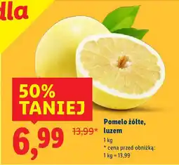 Lidl Pomelo żółte Lidl oferta