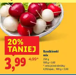 Lidl Rzodkiewki mix Lidl oferta