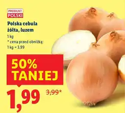 Lidl Cebula żółta Lidl oferta