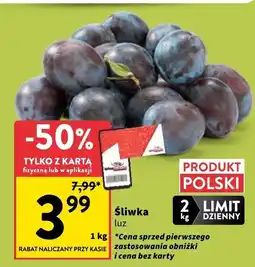 Intermarche Śliwka Luz Intermarche oferta