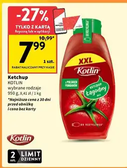 Intermarche Ketchup łagodny KOTLIN oferta