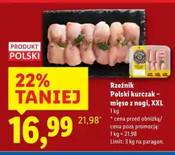 Lidl Mięso kurczak z nogi XXL Lidl oferta