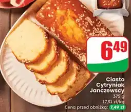 Dino Ciasto cytryniak Janczewscy oferta