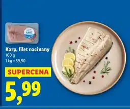 Lidl Karp, filet nacinany Lidl oferta