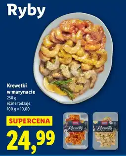 Lidl Krewetki w marynacie Lidl oferta