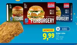Lidl Burger rybny Fishburgery Lidl oferta