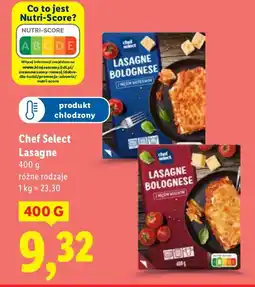 Lidl Lasagne Chef Select Lasagne bolognese oferta