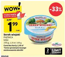 Intermarche Serek wiejski lekki Piątnica oferta