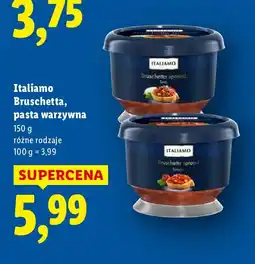 Lidl Pasta Italiamo Bruschetta pasta warzywna oferta