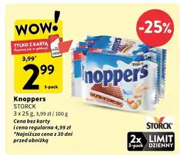 Intermarche Wafel Knoppers Storck oferta