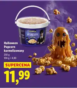 Lidl Popcorn karmelizowany Wednesday oferta