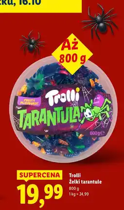 Lidl Żelki Trolli tarantule oferta
